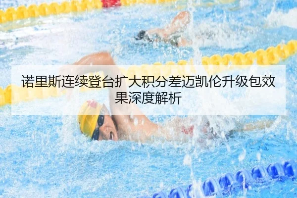 诺里斯连续登台扩大积分差迈凯伦升级包效果深度解析